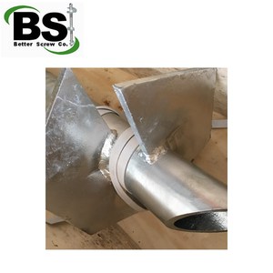 Pas de bruit ou de vibration pendant l'installation pieux hélicoïdaux à arbre rond de haute qualité fondation sous-jacente à vis au meilleur prix - Product Image 3