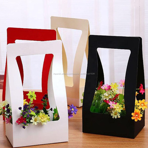 Portátil <span class=keywords><strong>de</strong></span> <span class=keywords><strong>bloqueo</strong></span> automático Fondo CAJA PLEGABLE cesta <span class=keywords><strong>de</strong></span> flores, ramo <span class=keywords><strong>de</strong></span> dama regalo cesta <span class=keywords><strong>de</strong></span> frutas <span class=keywords><strong>de</strong></span> la caja <span class=keywords><strong>de</strong></span> regalo - Product Image 3