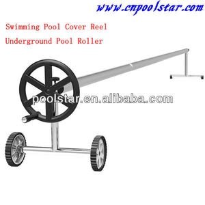 de <span class=keywords><strong>acero</strong></span> <span class=keywords><strong>inoxidable</strong></span> de la cubierta del carrete de la piscina de natación de rodillos de tubos telescópicos de rodillos - Product Image 1