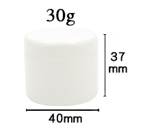 Du Lịch Giá Rẻ Container Rõ Ràng Trắng Hồng Vàng Xanh 10 Gam 20 Gam 30 Gam 50 Gam 100 Gam 250 Gam <span class=keywords><strong>PP</strong></span> Vòng Nhựa <span class=keywords><strong>Jar</strong></span> Cho Kem Với Plasticgasket - Product Image 6