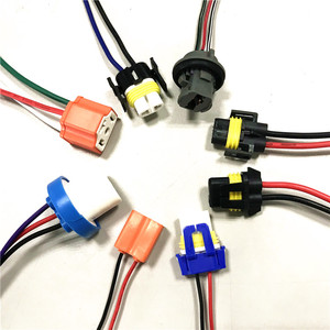 Chất Lượng Cao 3 Cách Gốm 9007 HB5 9004 Cắm Dây Giữ Bóng Đèn Kết Nối Ổ Cắm - Product Image 2