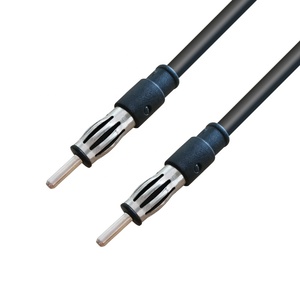Câble d'antenne de voiture mâle vers mâle, adaptateur d'antenne radio AM FM pour véhicule, câble d'extension pour voiturette de golf, bateau, voiture, camion, camping-cars - Product Image 1