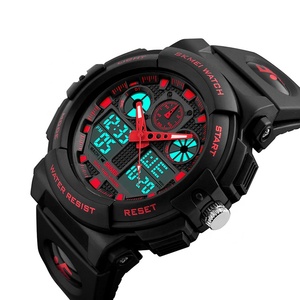 SKMEI Dual Time-reloj analógico Digital para hombre, deportivo, resistente al agua, Masculino - Product Image 3