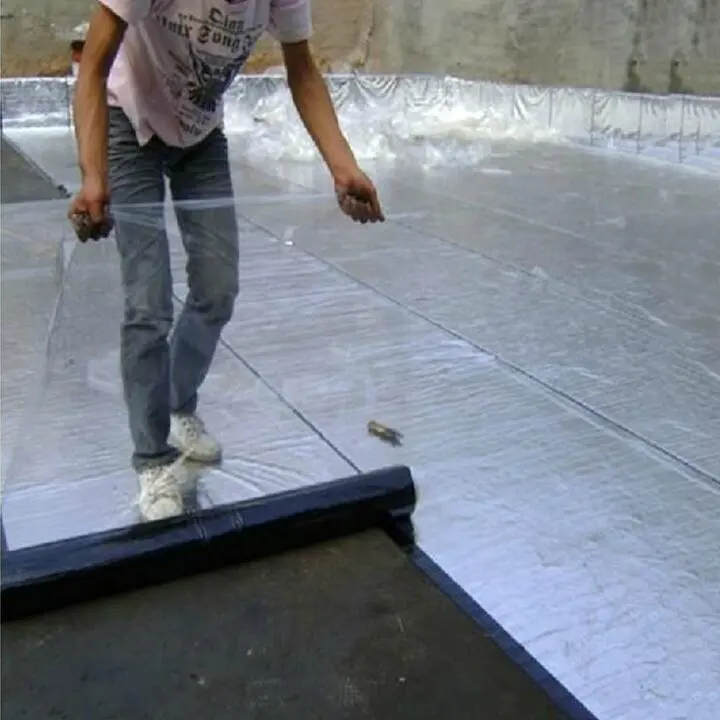Membrana Impermeable para techos de asfalto, autoadhesiva, aplicación SBS