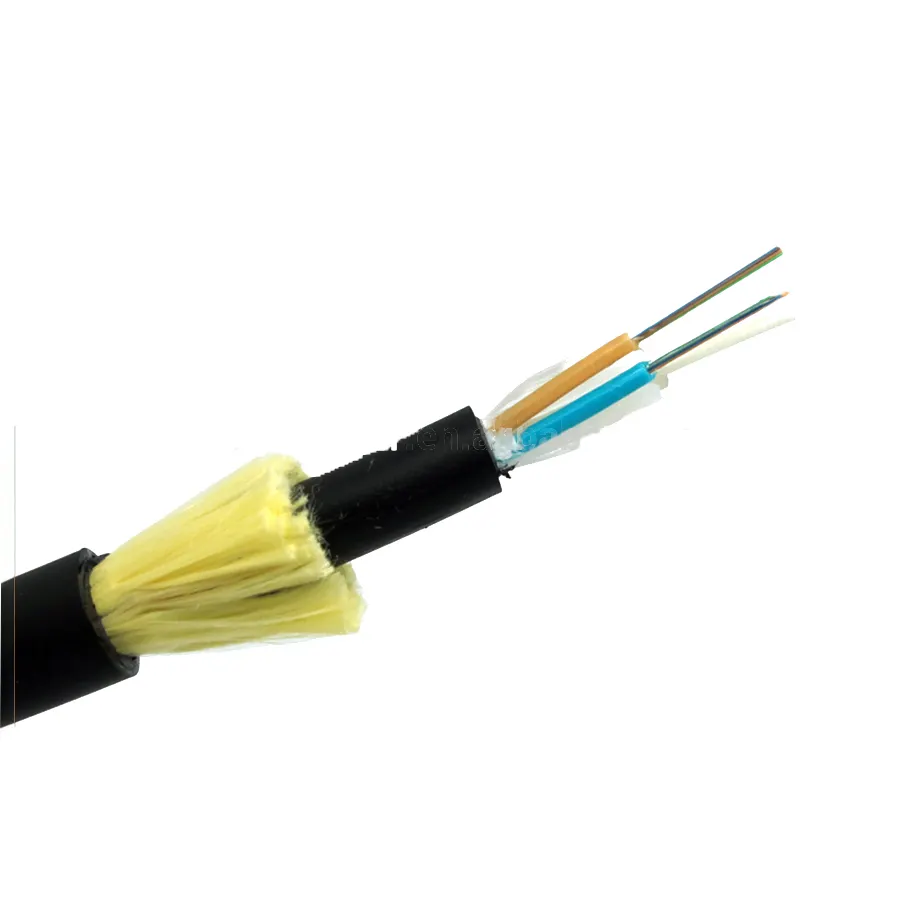 Best Quality non-metallic All Dielectric Self-support ADSS fiber optic cable G652D fiber optic cable