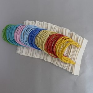 หูหิ้วกระดาษหลากสี แข็งแรง ทนทาน สำหรับถุงกระดาษ หูหิ้วตกแต่งเรียบเนียน สำหรับถุงของขวัญ ถุงช้อปปิ้ง และบรรจุภัณฑ์สำหรับร้านค้าปลีก - Product Image 1