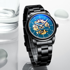 สแตนเลสธุรกิจแฟชั่น retro ผู้ชาย OEM นาฬิกาอัตโนมัติ - Product Image 1