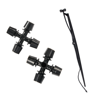 Micro Pulvérisateur Croix <span class=keywords><strong>Buse</strong></span> de Pulvérisation Jeu Peg <span class=keywords><strong>D</strong></span>'<span class=keywords><strong>irrigation</strong></span> Goutteur - Product Image 2
