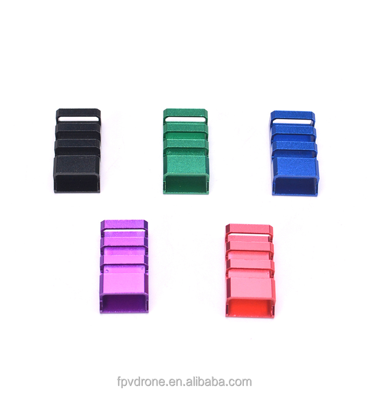 Держатель из алюминиевого сплава CNC ESC защитная крышка корпуса FPV esc защитный чехол 5 видов цветов на выбор для радиоуправляемого летательного аппарата FPV Запчасти Аксессуары