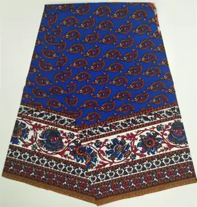 Ankara Tissu Africain Véritable Cire Imprimé Africain Ankara Tissu Mousseline De Soie Broderie Tissu 0823