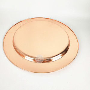 Plateaux de présentation en acier inoxydable doré pour hôtel et restaurant - Product Image 6