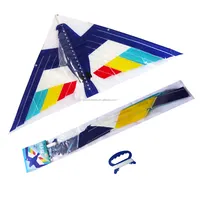 Design personalizado material plástico PE Delta/Triângulos crianças pipa para venda