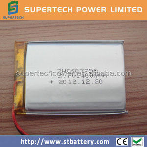 Pl603756 3.7v li- Polymer 1400 mah akku - Product Image 2