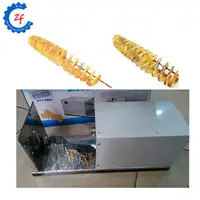 Electric Potato Spiral Cutter, Twist Potato Cutting Machine