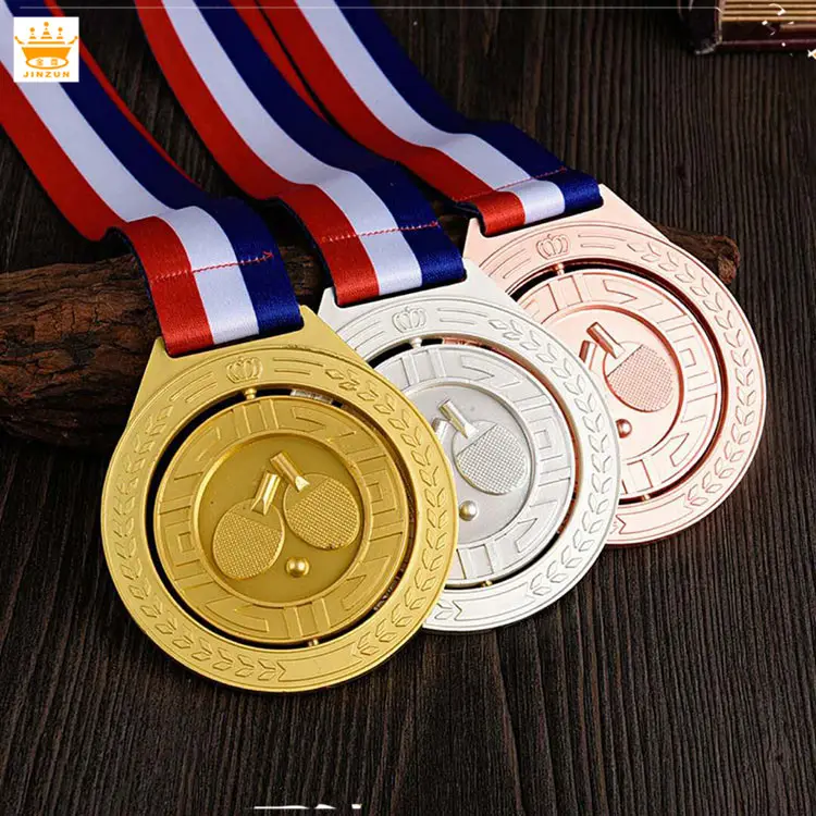 गर्म बेच सस्ते कस्टम खेल पदक तालिका टेनिस प्रतियोगिता पदक