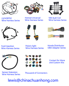 2 دبوس موصل إشارة بدوره أو سلك تسخير ضفيرة لدوكاتي KTM ياماها الخ - Product Image 6