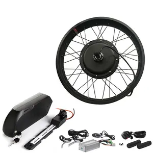 Lebike — kit de motorisation de vélo électrique, roue motorisée de 16 pouces, pneus larges avec batterie 2000w
