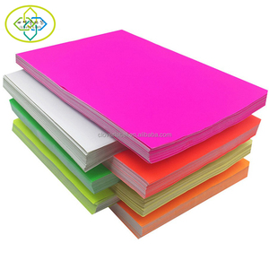Papel Adhesivo Fluorescente Colorido A4 para Escribir - Product Image 4