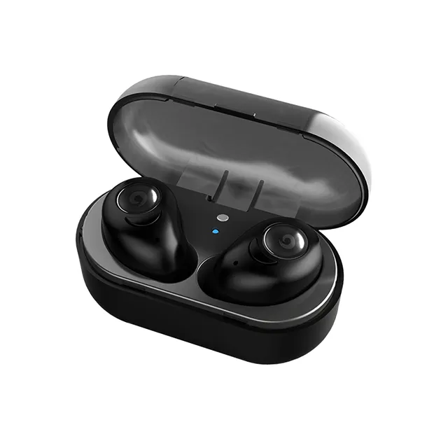 Earteana TWS E7 , Shenzhen manufacturer ,true wireless earbuds v5.0 bluetooth CE FCC ROHS certificated