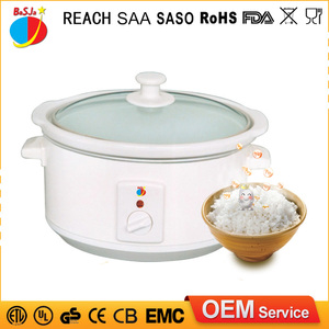 Chinois en acier inoxydable multifonction 6.0L numérique électrique mijoteuse avec argile mijoteuse et trempé couvercle en verre - Product Image 6