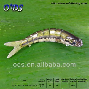 Comercio al por mayor de plástico duro Lucio arenque señuelo - Product Image 1