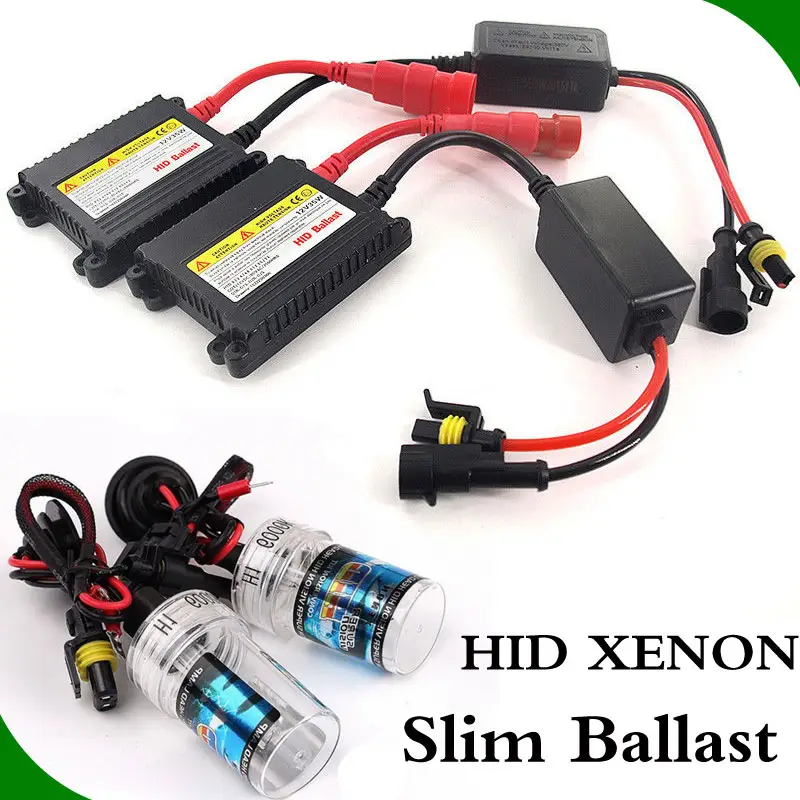 Lâmpada de substituição xenon ac/dc 55w, 35w, 12v, melhor canbus, 100 150 w, hid, kit de luz xenon d1s 9005 9006 h4 h7 h11, hid, kit de xenon