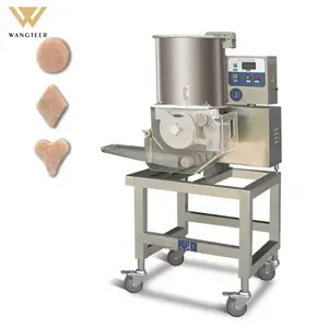 6-18mm single mould thickness can adjustable automatic hamburger making machine