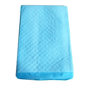 Tek kullanımlık annelik yatak Mat değişen tıbbi emici UnderPad hastane inkontinans mavi altında tek kullanımlık pedleri - Product Image 2