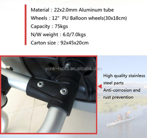 Ningbo yonk एल्यूमीनियम karek ट्रेलर साथ समुद्र तट ट्रॉली कार्ट - Product Image 5