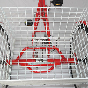 Goedkope Volwassen 3 Wiel Driewieler Met 24 "Opvouwbare Bastet Familie Bakfiets Driewieler/Boodschappenfiets Gebruikt Voor Volwassen Cargobike Gw7001 - Product Image 5