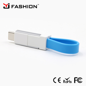 2018 Date Gros 3 en 1 magnétique universel <span class=keywords><strong>usb</strong></span> de charge câble avec porte-clés pour l'iphone pour Android Micro et <span class=keywords><strong>USB</strong></span> C - Product Image 2