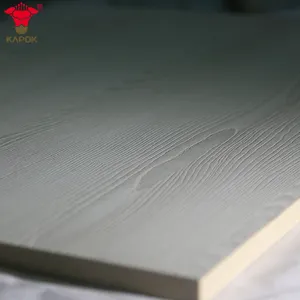 Kapok-Panel de melamina blanca para estantería, tablero de mdf de alta calidad, 18mm