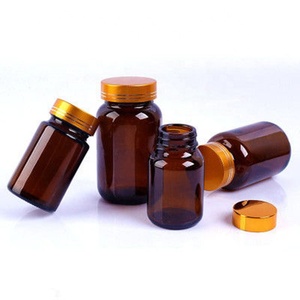 Nhà Sản Xuất 60Ml Rỗng Amber Glass Capsule Chai Thuốc - Product Image 3