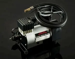 New 150PSI Mini AC DC Air Compressor with Tire Inflator Gauge