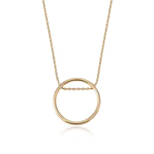 43772 dubai design light weight gold necklace sets fashion simple ring pendant gold plated jewelry necklace