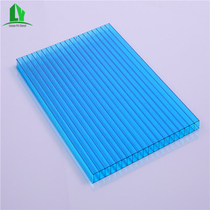 Hollow สี่ผนังโปร่งใสแผ่นโพลีคาร์บอเนตเรือนกระจก PC/โพลีคาร์บอเนต10ปีแผงพลังงานแสงอาทิตย์ - Product Image 5