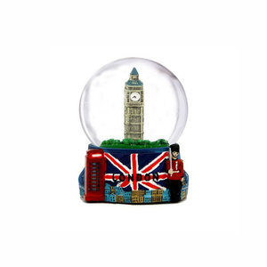 Hot Selling Custom <strong>London</strong> Bell Tower <strong>Snow</strong> Ball England Style <strong>Snow</strong> <strong>Globe</strong> - Product Image 1