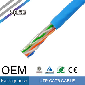 SIPU <span class=keywords><strong>internet</strong></span> computer networking <span class=keywords><strong>pr</strong></span> 23awg cat6 utp cable lan - Product Image 1