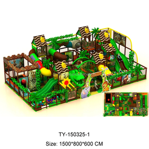 Large indoor playground plastic gym de La Selva To children - Product Image 5