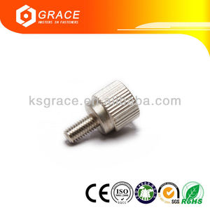 Vít Ngón Cái Có Khía Bán Sỉ Trung Quốc Vít Núm Tùy Chỉnh Màu Đen Kim Loại Nhôm Đồng Thau Vít Ngón Cái Đầu Phẳng Bằng Thép Không Gỉ M6 M3 - Product Image 3