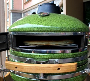 Forno per Pizza Commerciale Multifunzione Auplex da 21 Pollici, Barbecue Kamado per Ristoranti, Griglia per Esterni - Product Image 3