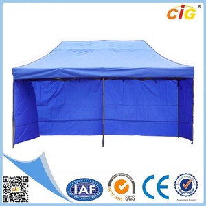 Tente pliante personnalisée imperméable 3x6, gazebo pop-up 3x6m avec 4 fenêtres latérales, cadre métallique, événements en plein air, publicité, distance entre les poteaux <span class=keywords><strong>de</strong></span> 5m - Product Image 6