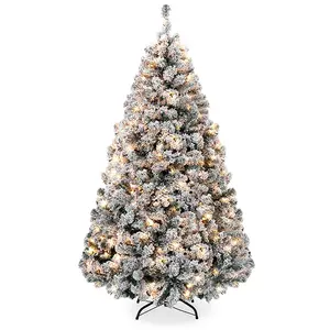 Colourful Ball Decoration Items Blown Glass Eco-Friendly Noble Pine Christmas Tree