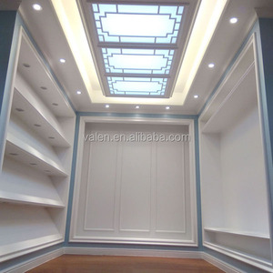 Tường Trần Bảng điều khiển cho trang trí nội thất nhà máy Hiện đại giá khách sạn chống cháy Trọng lượng nhẹ PVC hình chữ nhật 9 mét hơn 5 năm - Product Image 3