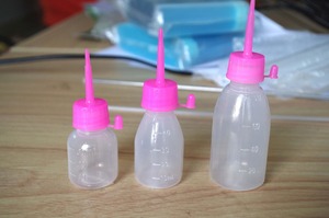 Veterinario favorable/práctico botella de recogida de esperma wth enchufe para el cerdo - Product Image 5