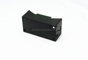 Einheitlichen D zelle (<span class=keywords><strong>UM</strong></span>-1 * 1) 1,5 v Schwarz Kunststoff Batteriehalter-kasten-kasten - Product Image 2