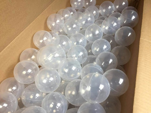 Bolas de plástico transparentes 100% seguras, libres de BPA, para piscina de bolas, de 60mm, 65mm, 75mm, 80mm, 100mm, de material PU, juguete para el baño - Product Image 4