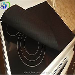 Foglio di vetro ceramico nero resistente alle alte Temperature 4mm per fornello a induzione - Product Image 2