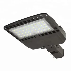 אור קופסת נעליים של וויסקון IP65 ETL DLC אישור 10 גן Led תאורת רחוב LED 60W 80W 100W מחירון AC אור 80 5 שנים 100 5000