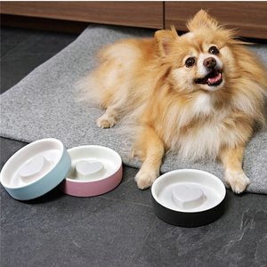 Venda direta da fábrica elegante cão cão tigela redonda novidade personalizada bacia do animal de estimação - Product Image 2